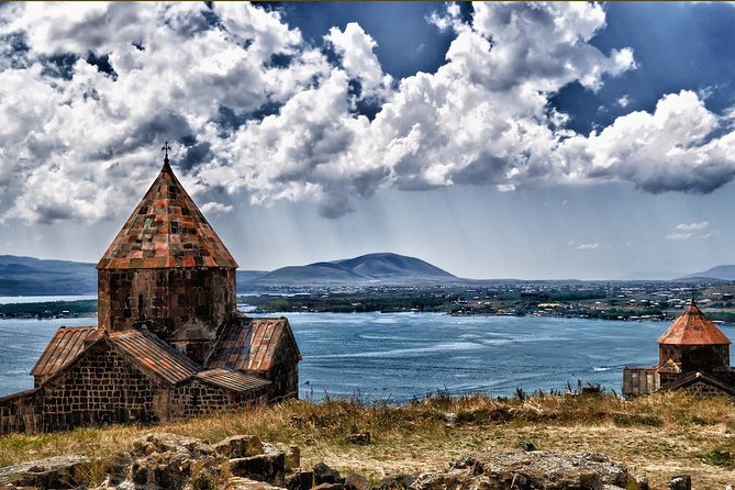 Conquering Armenia - Sevanavank above Lake Sevan