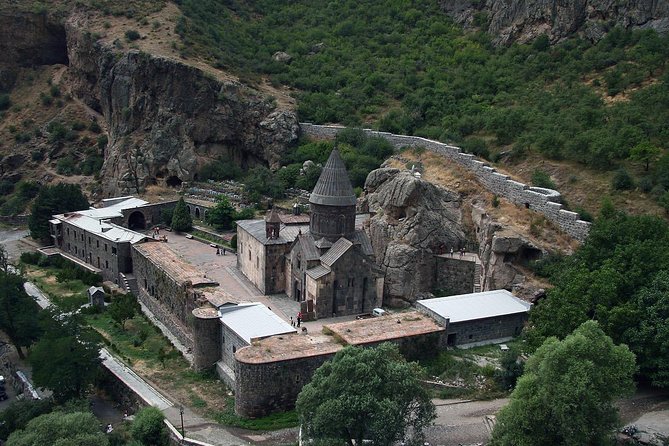 Garni, Geghard, Lake Sevan, Sevanavank Monastery - private tour from Yerevan - Charents Arch and the first look toward Ararat
