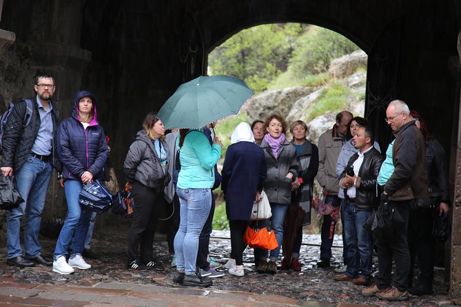 Group Tour: Garni, Symphony of Stones, Geghard, Lavash Baking - Geghard Monastery, the emotional high point
