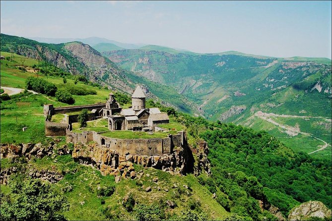 Group Tour: Shaki waterfall, Tatev monastery & ropeway, Hin Areni winery - What the long vehicle day feels like