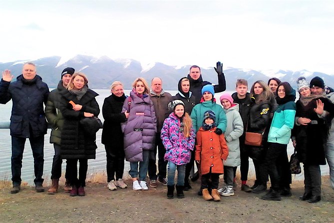 Group Tour: Tsaghkadzor (Kecharis, Ropeway), Lake Sevan, Trout barbecue treat - What the guide and bus service add
