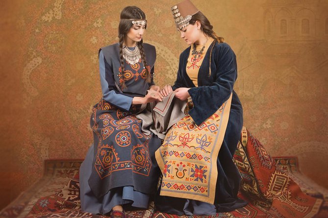 Photoshoot in Armenian garments - The Armenian-house interior
