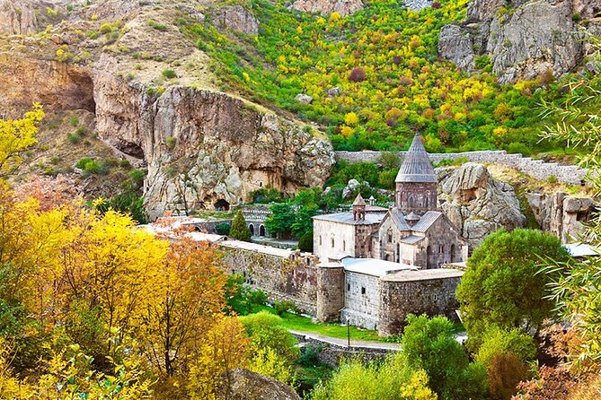 Private Tour to Garni Temple, Geghard Monastery, Echmiadzin Cathedral, Zvartnots - Geghard, where the monastery enters the rock