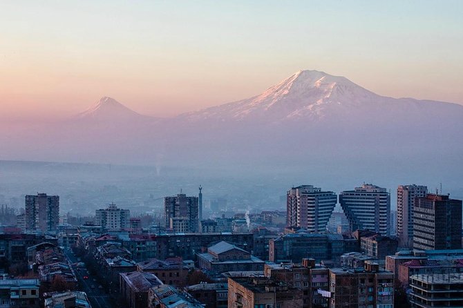 Retro KGB Tour: A Volga 21 Adventure in Yerevan's Soviet Past with photography - Swan Lake, Babajanyan, and the Blue Kiwi