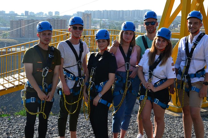 Try the fastest zipline in Armenia - The 870-meter flight is the main event