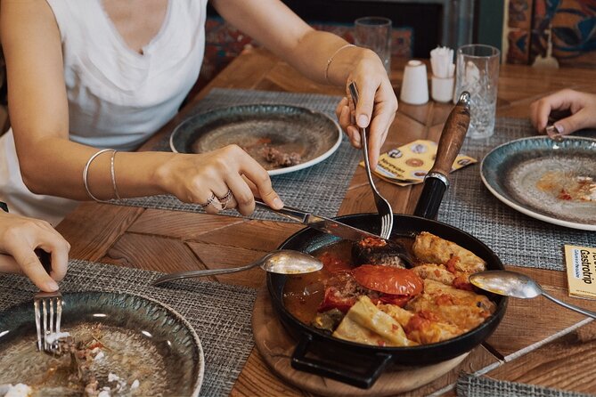 Yerevan Private Walking Food Tour - Dumplings and Silk Road Connections on Isahakyan Street